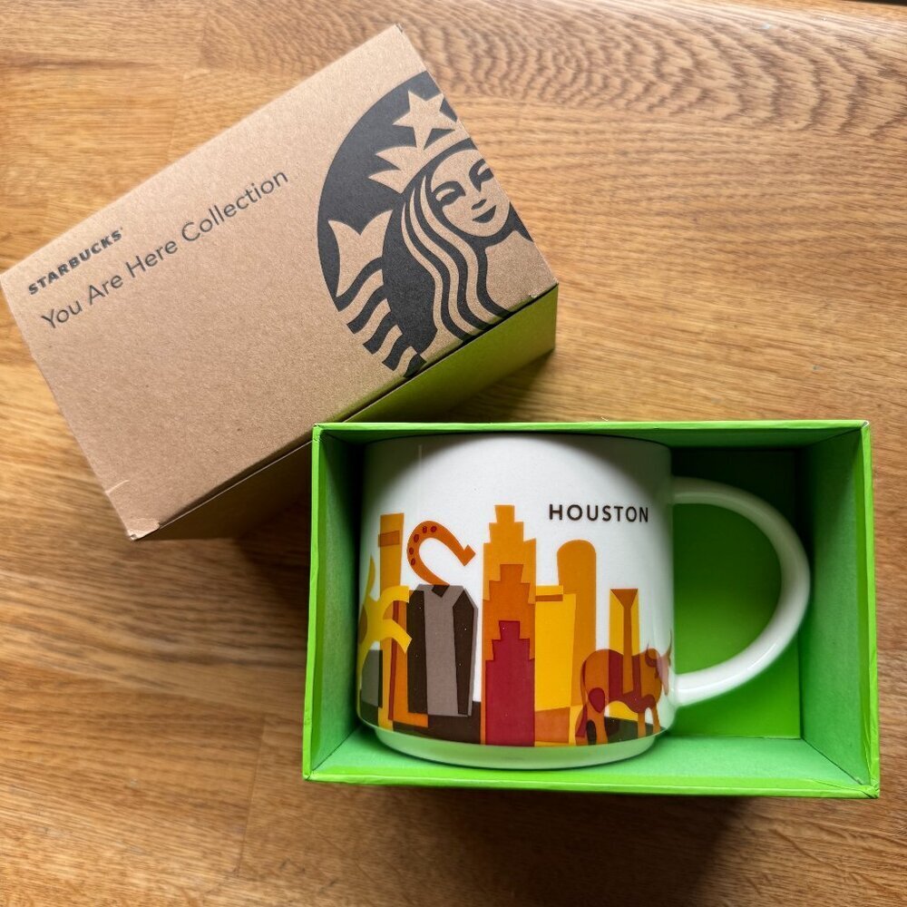 Starbucks You Are Here Collection Houston Mug NIB